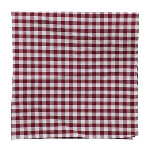 SprezzaBox Mens Checke  red Pocket Square, Red, NWT